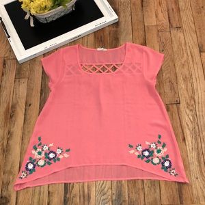 Coral Blouse M
